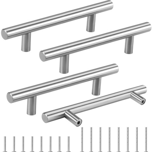Möbelgriffe edelstahl 128mm - möbelgriffe,